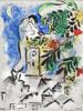 FRENCH HAND COLORED LITHOGRAPH BY MARC CHAGALL PIC-1