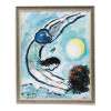 FRENCH HAND COLORED LITHOGRAPH BY MARC CHAGALL PIC-0