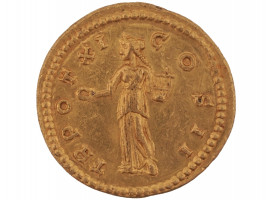 ANCIENT ROMAN GOLD COIN AUREUS 2ND CENTURY AC