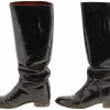 VINTAGE PAIR OF WOMENS LEATHER RIDING BOOTS PIC-1