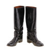 VINTAGE PAIR OF WOMENS LEATHER RIDING BOOTS PIC-2