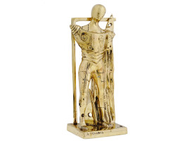 ITALIAN GILT BRONZE FIGURE BY GIORGIO DE CHIRICO