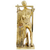 ITALIAN GILT BRONZE FIGURE BY GIORGIO DE CHIRICO PIC-2