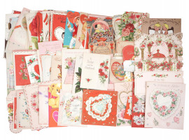 ANTIQUE AND VINTAGE AMERICAN VALENTINES DAY CARDS