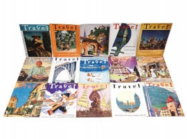 COLLECTION OF AMERICAN TRAVEL HOLIDAYS MAGAZINES