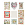 ANTIQUE VALENTINES DAY CARDS COLLECTION IN ALBUM PIC-2