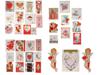 ANTIQUE VALENTINES DAY CARDS COLLECTION IN ALBUM PIC-0