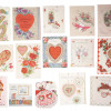 ANTIQUE VALENTINES DAY CARDS COLLECTION IN ALBUM PIC-7