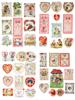 ANTIQUE VALENTINES DAY CARDS COLLECTION IN ALBUM PIC-0