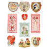 ANTIQUE VALENTINES DAY CARDS COLLECTION IN ALBUM PIC-6