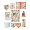 ANTIQUE VALENTINES DAY CARDS COLLECTION IN ALBUM PIC-5
