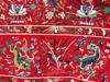 ANTIQUE ASIAN CHINESE EMBROIDERED ON SILK TEXTILE PIC-3