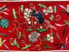ANTIQUE ASIAN CHINESE EMBROIDERED ON SILK TEXTILE PIC-5