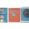 VINTAGE ART BOOKS AND MEDAL COLLECTION CATALOGUES PIC-0