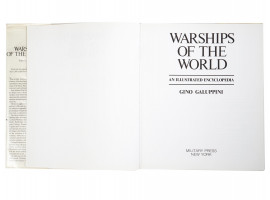 WARSHIPS OF THE WORLD BY GINO GALUPPINI BOOK