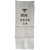 WWII NAZI GERMAN WEHRMACHT CANVAS GRAIN SACK PIC-0