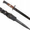 WWII YUGOSLAV BAYONET W SCABBARD, MODEL 1948 PIC-0