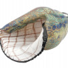 LARGE HAND BLOWN MURANO GLASS SEASHELL DECORATION PIC-1