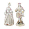 GERMAN ROCOCO PORCELAIN FIGURINES BY MEISSEN PIC-0