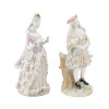 GERMAN ROCOCO PORCELAIN FIGURINES BY MEISSEN PIC-1