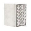 EGYPTIAN STERLING AND PEARL BUSINESS CARD HOLDER PIC-3