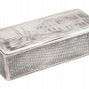 RUSSIAN 84 SILVER AND NIELLO ENGRAVED PILLS CASE PIC-0
