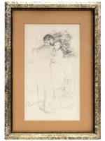 FRENCH DANCE PRINT AFTER PIERRE AUGUSTE RENOIR