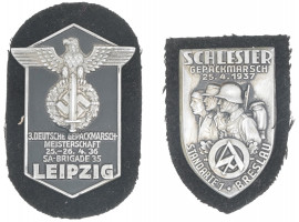 COLLECTION OF WWII NAZI GERMAN THIRD REICH SHIELDS