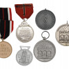 COLLECTION OF WWII NAZI GERMAN THIRD REICH MEDALS PIC-1