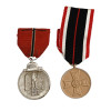 COLLECTION OF WWII NAZI GERMAN THIRD REICH MEDALS PIC-3