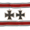 WWI WWII GERMAN IRON CROSS RIBBONS SECOND CLASS PIC-0