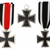 WWI WWII IMPERIAL NAZI GERMAN IRON CROSS RIBBONS PIC-1