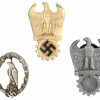 COLLECTION OF WWII NAZI GERMAN THIRD REICH BADGES PIC-0