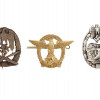 COLLECTION OF WWII NAZI GERMAN THIRD REICH BADGES PIC-0