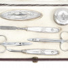 WWII EVA BRAUN MONOGRAMMED MANICURE SET, 6 PCS PIC-2