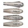 WWII NAZI WAFFEN SS OFFICERS CANTEEN FORKS, 4 PCS PIC-2