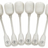 WEWELSBURG NAZI SS ACADEMY CANTEEN SPOONS, 6 PCS PIC-0