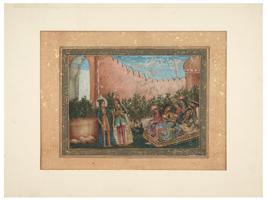 INDIAN MUGHAL MINIATURE PAINTING OF PROPHET YUSUF