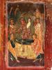 ANTIQUE RUSSIAN ICON DORMITION OF MOTHER OF GOD PIC-1