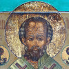 ANTIQUE RUSSIAN ORTHODOX ICON OF SAINT NICHOLAS PIC-2