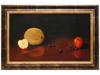 MIDCENT FRUIT STILL LIFE OIL PAINTING BY R. SANDS PIC-0