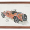 FRAMED WALL PRINTS OF ANTIQUE CARS BY TOBY NIPPEL PIC-1