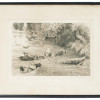 ANTIQUE SIGNED ETCHING DUCKS BY FELIX BRACQUEMOND PIC-0