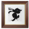 PIERRE CHENIER MODERN ABSTRACT INK PAINTINGS PIC-2