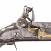 PERSIAN QAJAR FLINTLOCK PISTOL WITH NACRE INLAY PIC-5