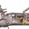 PERSIAN QAJAR FLINTLOCK PISTOL WITH NACRE INLAY PIC-6