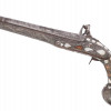 PERSIAN QAJAR FLINTLOCK PISTOL WITH NACRE INLAY PIC-1