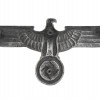 LARGE WWII GERMAN THIRD REICH RAILWAY TRAIN EAGLE PIC-1