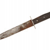 A WWII NAZI GERMANY TRENCH KNIFE WITH SHEATH PIC-1