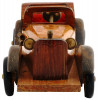 VINTAGE AMERICAN MINIATURE HANDMADE WOODEN CAR PIC-2